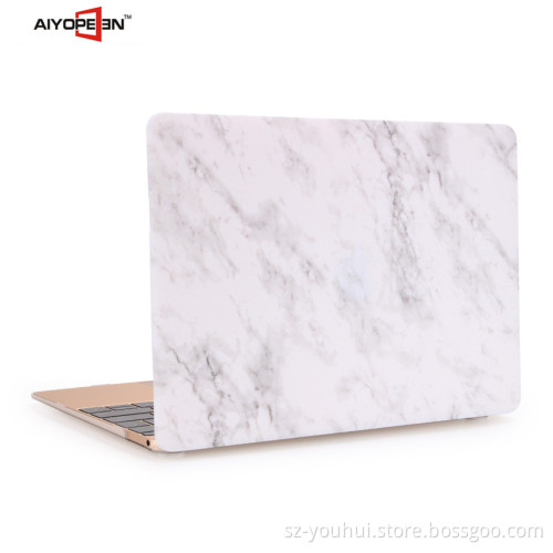 Hot sales white marble for MacBook case cover 12 inch